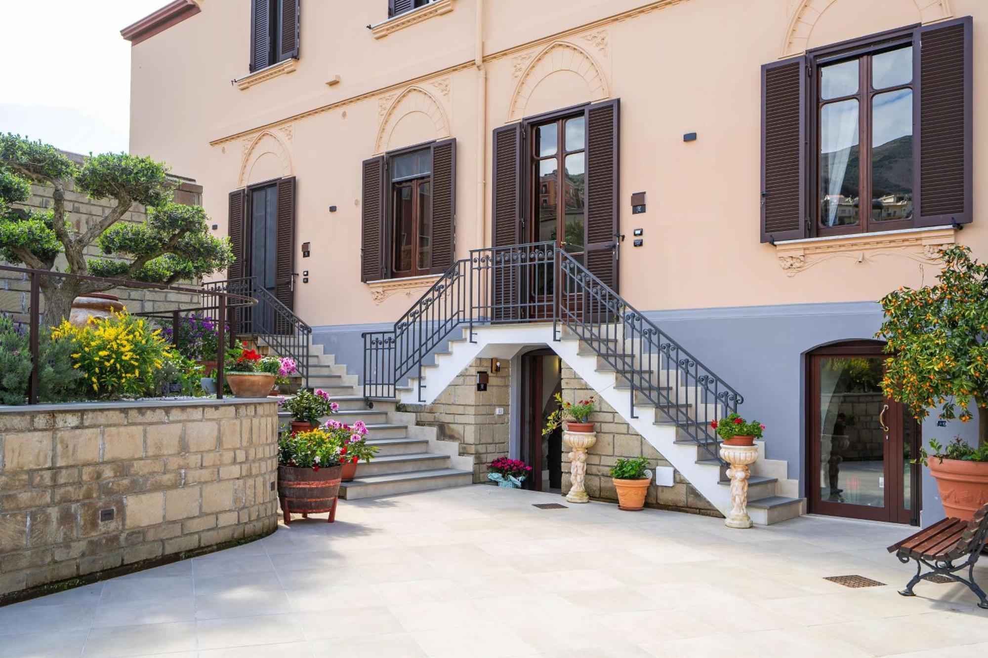 Villa Agostino Luxury B&B Vico Equense Eksteriør bilde